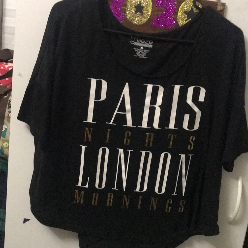 Paris London sleep shirt